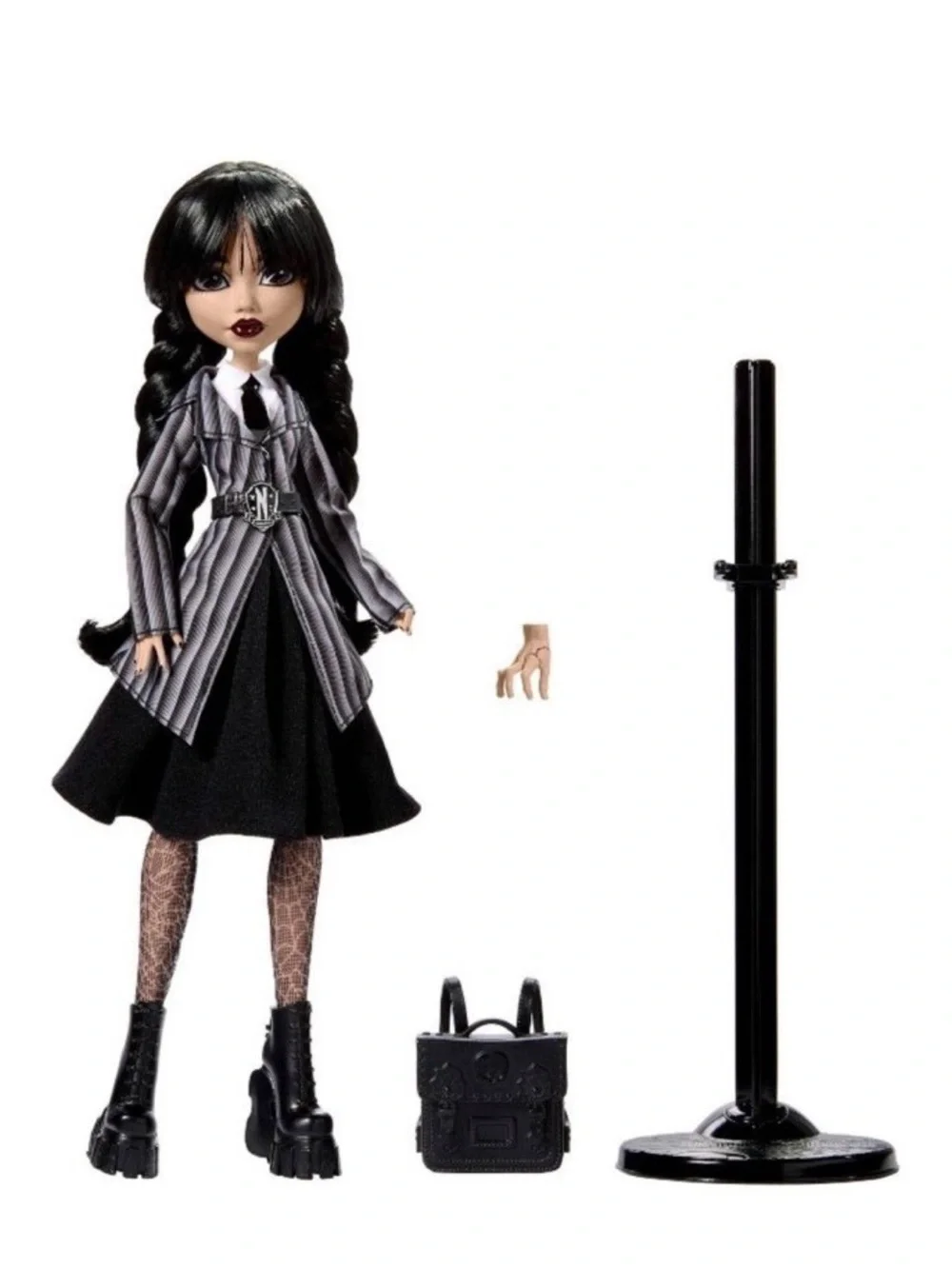 NEW MONSTER HIGH WEDNESDAY ADDAMS DOLL - Picture 2 of 9